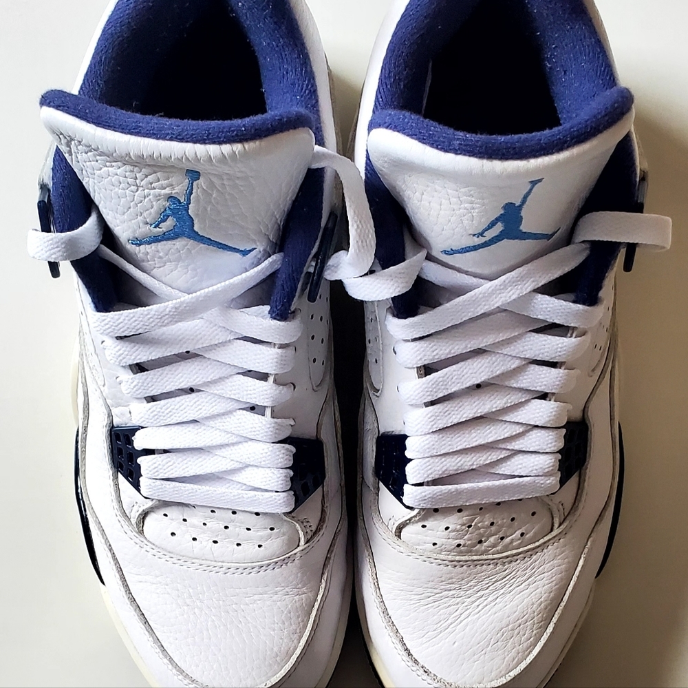 Air Jordan Retro 4 Legend Blue (2015) - Men's 9 - Picture 6 of 11